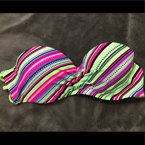 Rue 21 Striped Swim Top